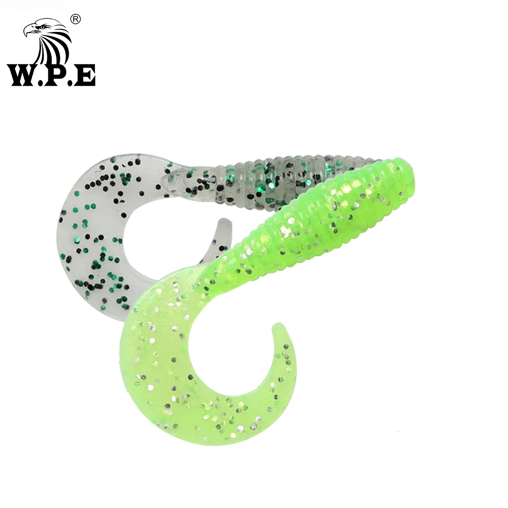 W. P.e брендовая Мягкая приманка 5 ярдов разноцветная силиконовая джиг плавающая