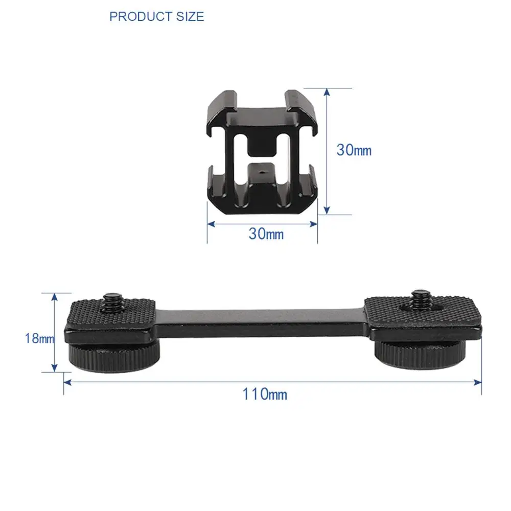 Кронштейн Удлинитель 3 в 1 для холодного башмака zhiyun Smooth 4 DJI OSMO Mobile 2
