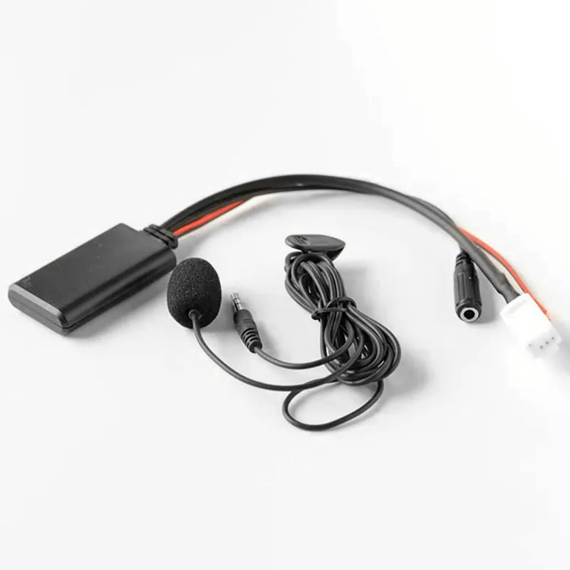Новый Автомобильный Bluetooth 5 0 Aux вход аудио кабель микрофон гарнитура адаптер 8Pin
