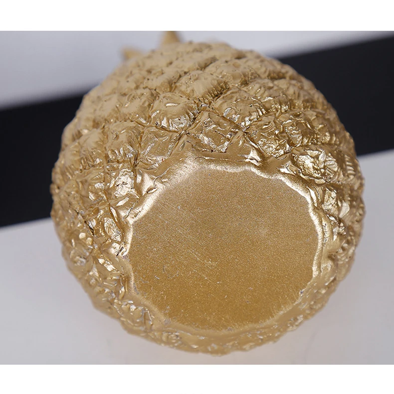 

Creative Home Decoration Accessories Golden Pineapple Ornamentsmini Garden Accessories Desk Decoration Living Room Decoration