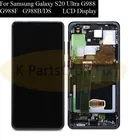 ЖК-дисплей для Samsung Galaxy S20 Ultra, сенсорный экран G988, G988F, G988FDS с рамкой, дисплей, сенсорный экран, дигитайзер, замена