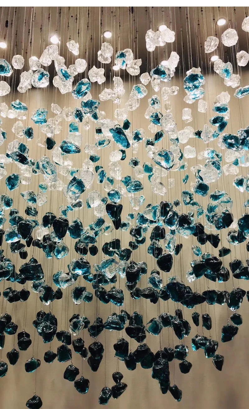 Крупная Инженерная люстра на заказ гостиничная вилла Клубное освещение для лба