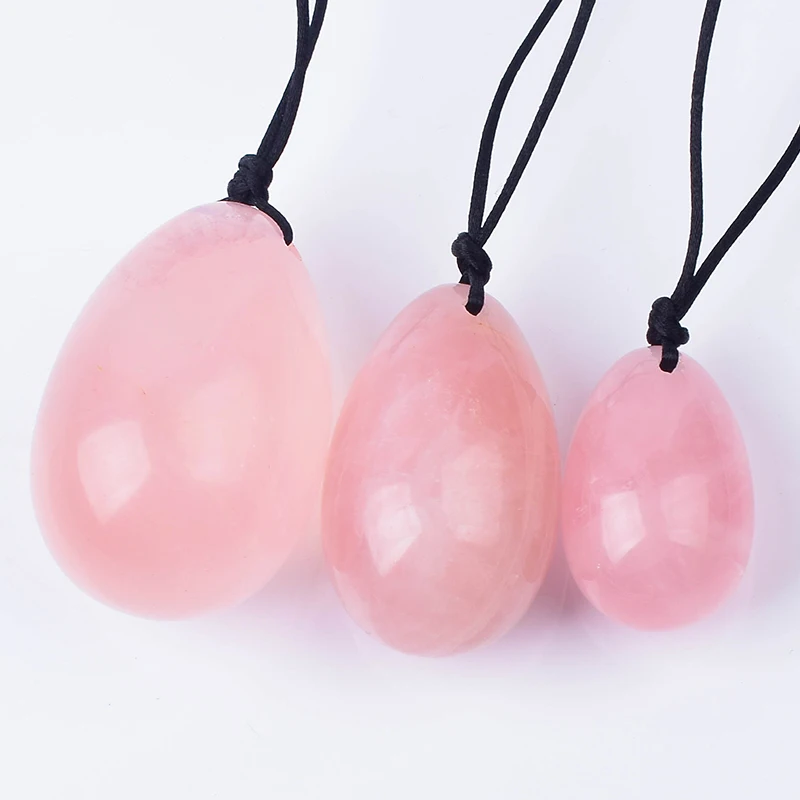 

Natural Jade Yoni Egg Set Chakra Healing Crystal Love Stone Massage Balls for Body Muscle Relaxation Kegel Exercise Women Health