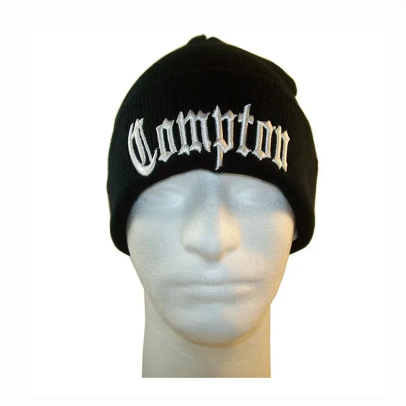 Облегающая шапка PANGKB от бренда COMPTON осенне зимняя мягкая теплая вязаная из