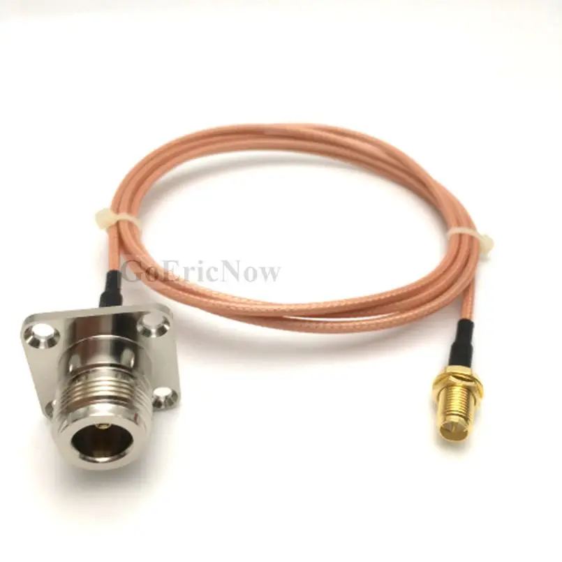 5pcs RF Coaxial 50ohm N Female Flange to Straight /Right Angle SMA/RP SMA Female/ Male RG316 Cable Connector (15cm) - купить по