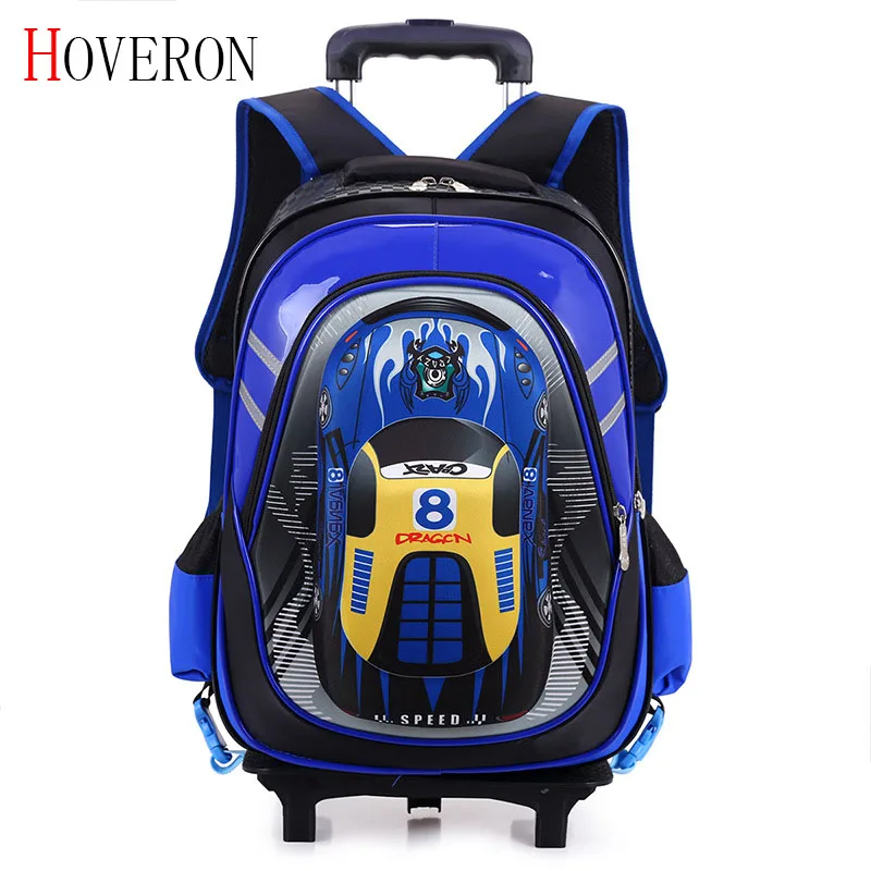 Детский Школьный рюкзак для мальчиков и девочек, чемодан на колесиках, Подарочная сумка, 2019