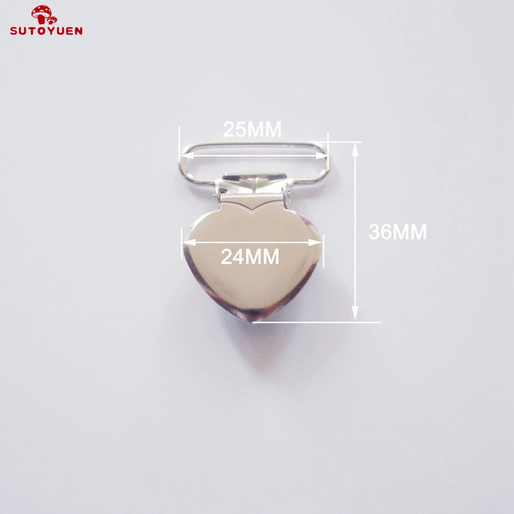 10 шт. металлические зажимы для соски пустышки 25 мм|soother holder|pacifier holderclip soother |