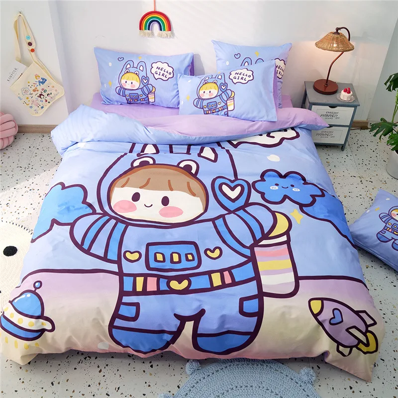 

3/4 шт./комплект, Детский Комплект постельного белья