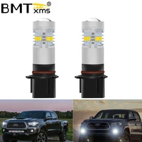 bmtxms 2pcs for toyota highlander 2011 2015 canbus p13w psx26w auto led daytime running light car fog lamp white accessories