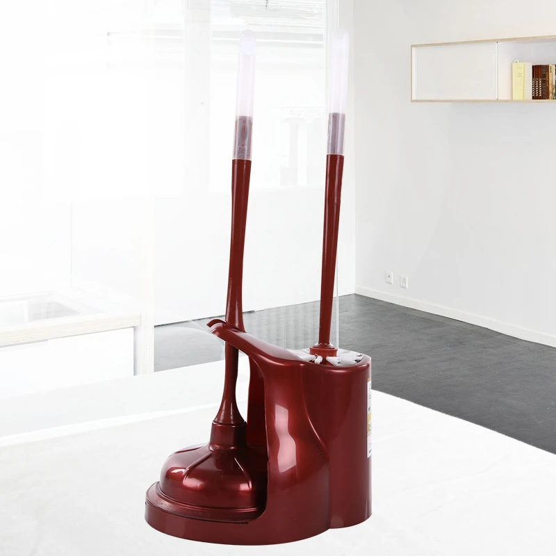 eco friendly toilet brush and plunger set nordic bathroom no dead corners cleaning tools holder brosse toilette fixture free global shipping