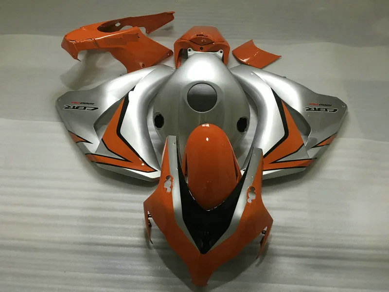 Комплект обтекателей под давлением для CBR1000RR 08 09 10 11 CBR 1000RR 2008 2009 2011 ABS серебристо