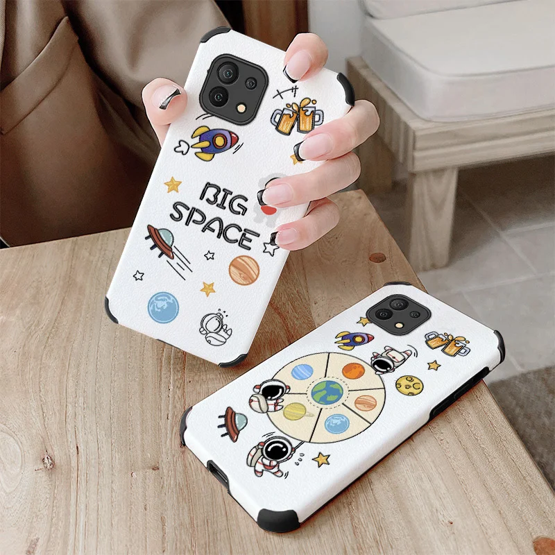 

Aerospace Phone Case For Xiaomi Mi 11 11lite 11i 11Ultra lite Ultra Liquid Silicone Cover