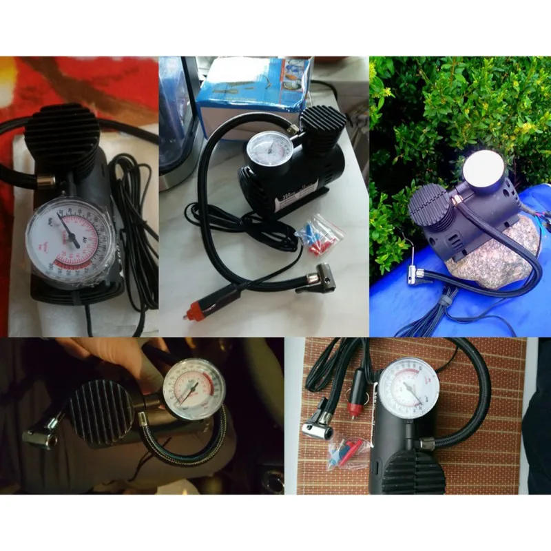 12 В 300PSI автомобильный портативный мини электрический набор воздушных компрессоров для шариковых велосипедов миникар насос для шин автомобильные аксессуары