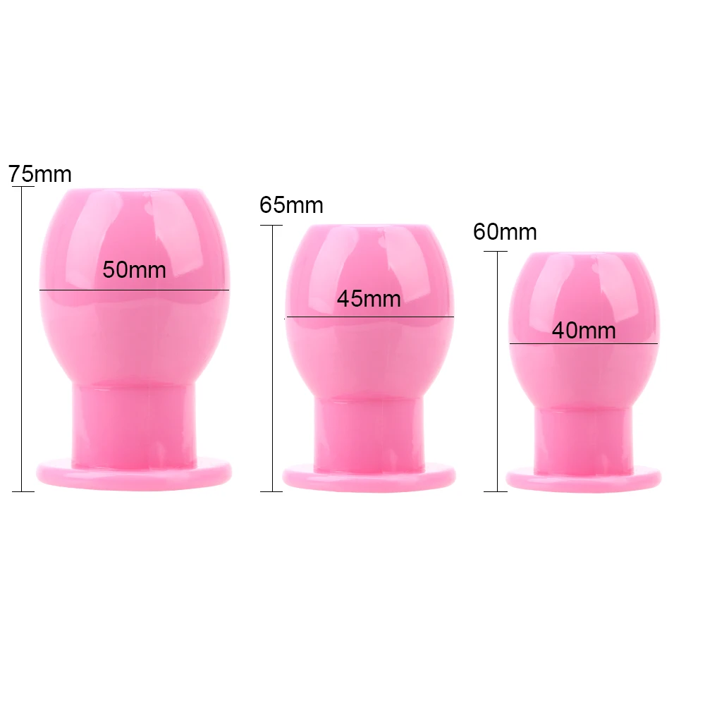 Анальная пробка OLO полый расширитель эротические интимные товары секс-игрушки