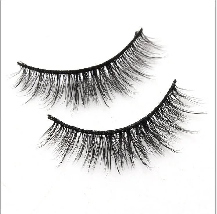 Натуральные накладные Искусственные ресницы 10 пар длинный макияж 3 D норковые для