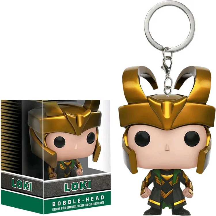 Карманный Брелок Loki экшн-фигурка коллекционные игрушки для детей подарок на день