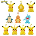 Мягкие плюшевые игрушки с покемоном, брелок-подвеска в виде куклы храплакса, wobбуфета, Чармандера, психоутка, Пикачу, аниме, декоративный подарок для детей 12 см