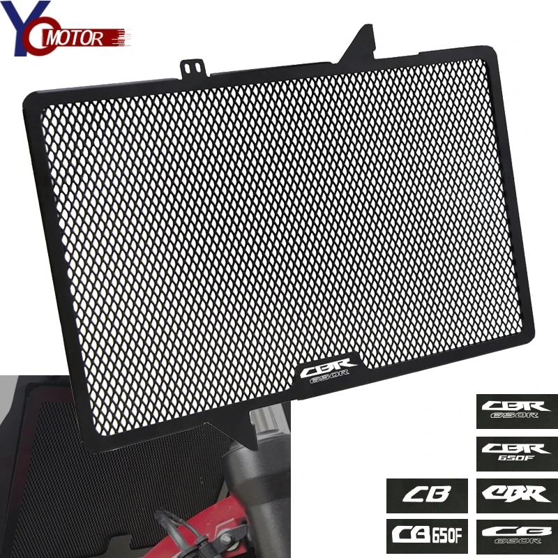 

CNC Motorcycle Radiator Grille Guard Cover Protective For HONDA CBR 650F CBR650F CB650F CB 650F 2014-2018 CB650R CBR650R 2019
