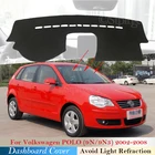 Крышка приборной панели, защитная накладка для Volkswagen VW POLO MK4 2002  2008 9N 9N3, автомобильные аксессуары, Солнцезащитный ковер, ковер с защитой от ультрафиолета