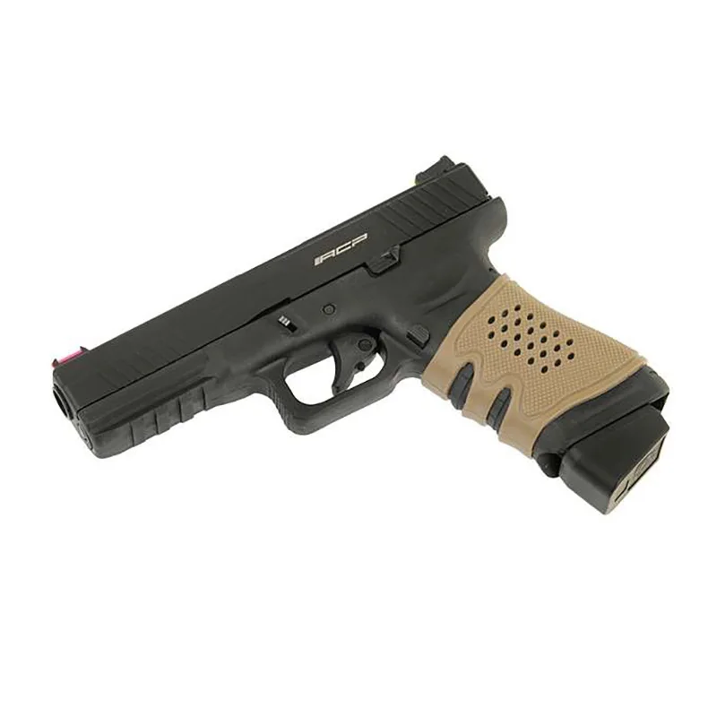 Рукав для страйкбола, резиновый нескользящий чехол для AEG GBB Glock 1911 M92 M4 AR15, пистолет, тактическая рукоятка, пейнтбол, охотничий аксессуар