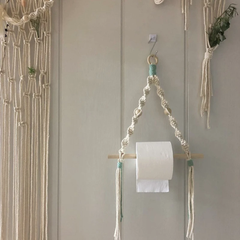 Кухонный Органайзер ручной работы вешалка для рулонных салфеток простой
