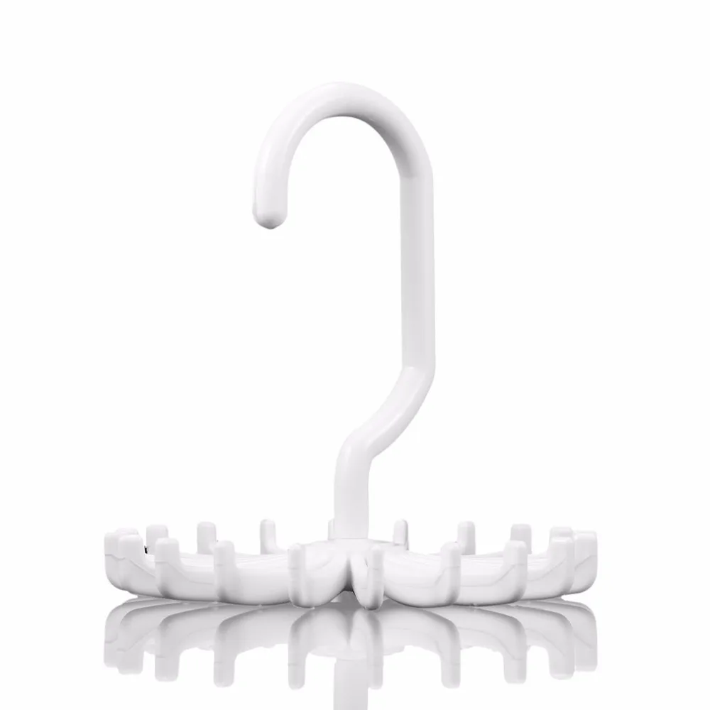 1 шт. вращающаяся стойка для галстука Регулируемая Вешалка вмещает 20 шейных