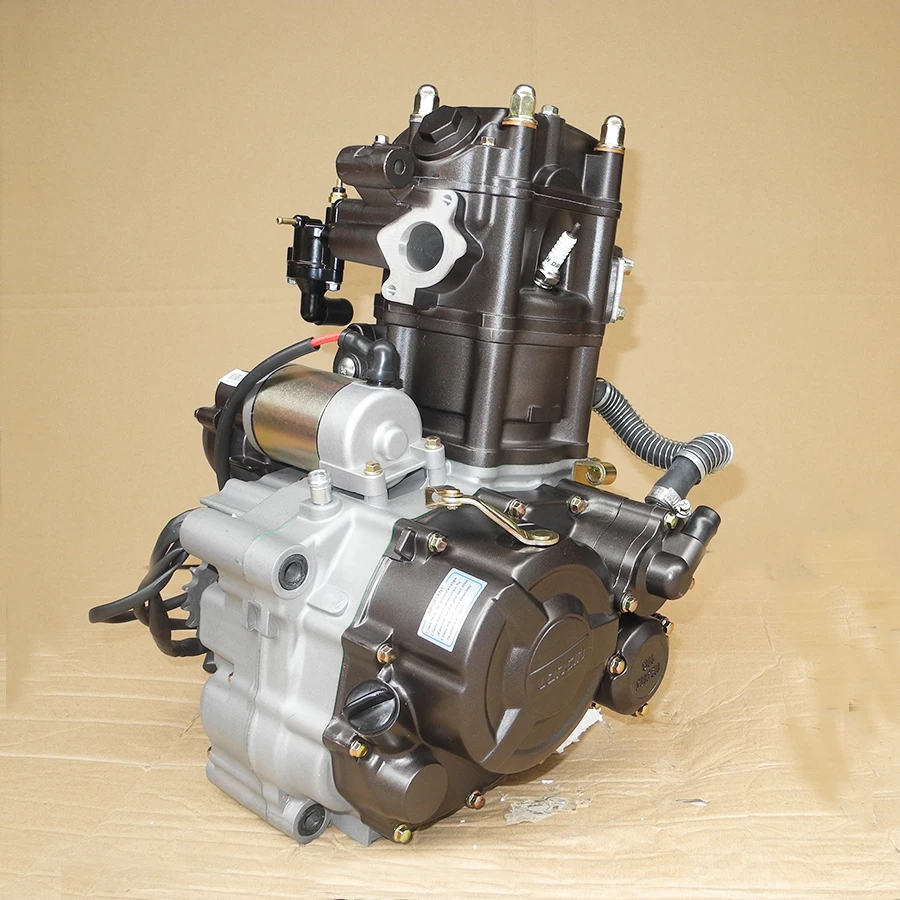 Двигатель Loncin CB250 250CC с водяным охлаждением электрический ручной запуск муфта 4