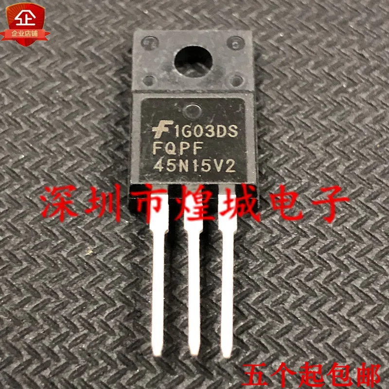 

5 шт./лот FQPF45N15V2 ½ TO-220F 150V 45A 5