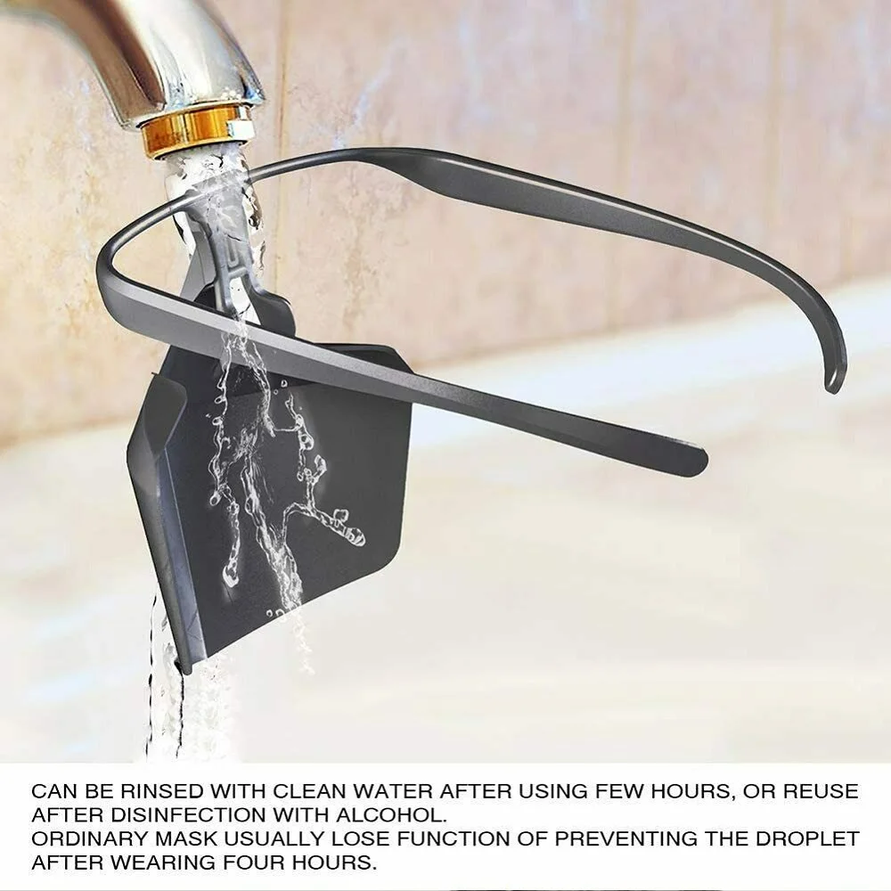 1 шт. велосипедная защитная маска для лица многоразовая спрей брызг пищевая PE