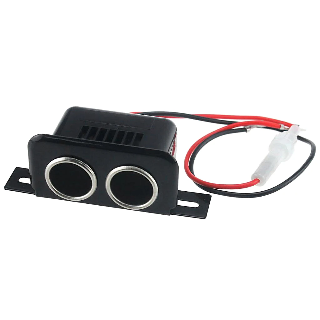 Car Charger Adapter 2 Socket Cigarette Lighter One Point Two Quality Seat | Автомобили и мотоциклы