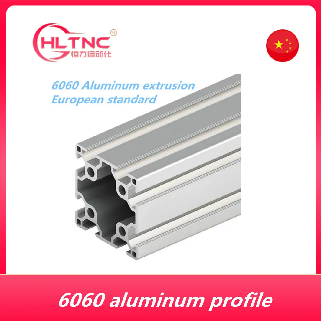 2021 Акция Европейский стандарт 6060 экструдированный алюминиевый профиль рама из