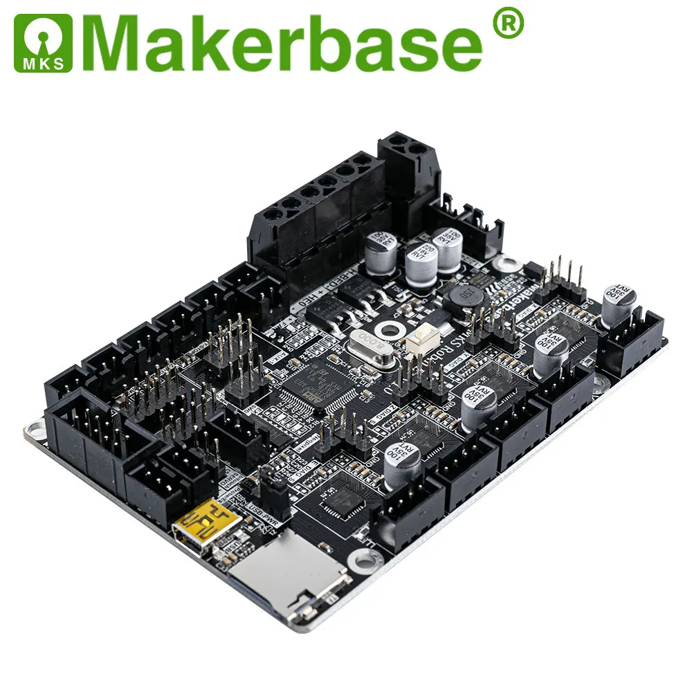 Makerbase MKS Robin E3 E3D 32 битная плата управления детали для 3D принтера с tmc2209 Uart драйвер