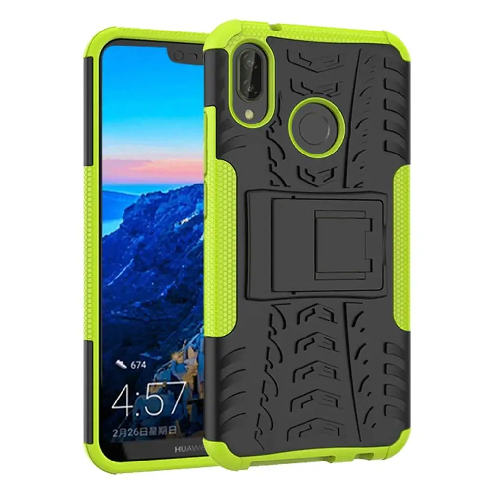 Чехол для Huawei P20 Lite сверхпрочный прочный защитный чехол с подставкой