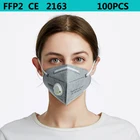 Респиратор с фильтром FFP2 KN95, маска ffp2Mask, маска для лица, 6-слойная защита от пыли, маска для защиты лица