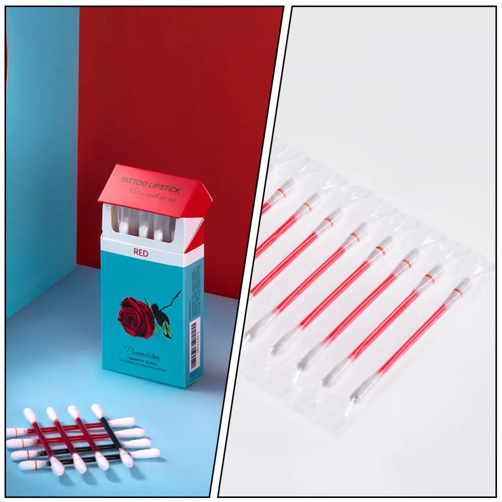 

1 Box of Lipstick Disposable Liquid Lipstick Lady Water-proof Lip Gloss