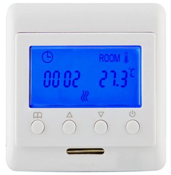 

220V 16A Floor Heating Room Thermostat Mechanical Temperature Controller with LCD screen
