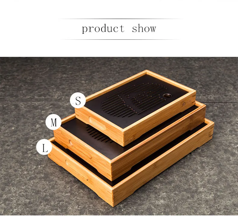[GRANDNESS] Новый дизайн бамбуковый поднос для сервировки чая экологически чистый
