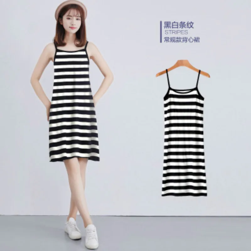 Ночная рубашка для женщин ночная сорочка из модала на бретельках Однотонная