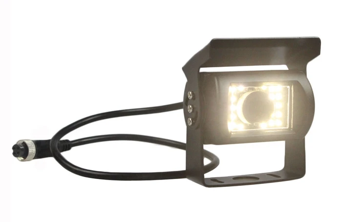 DIYSECUR DC12V-24V, 7 дюймов, 2 раздельных ЖК-экрана, автомобильный монитор, светодиодный, ночное видение, CCD, камера заднего вида, система для автобуса, грузовика