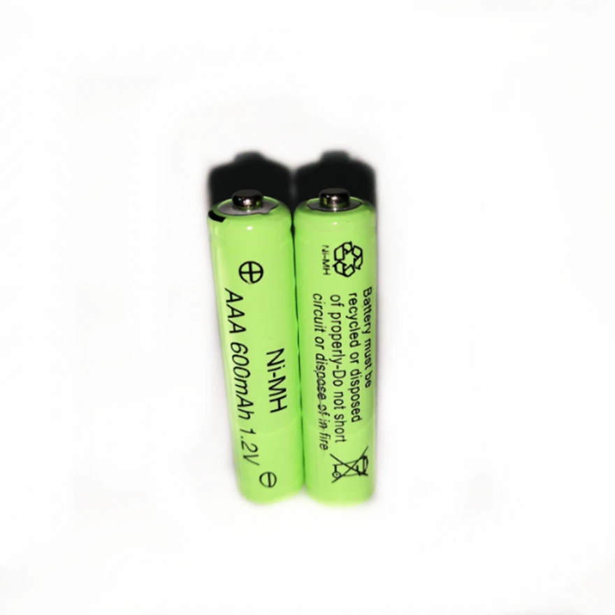 2psc/лот 1 2 v 600mah AAA игрушка с пультом дистанционного управления перезаряжаемая ni mh