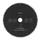 Колесо для циркулярной пилы, 72 зубца, 85 мм х 10 мм, из быстрорежущей стали, для резки дерева и металла