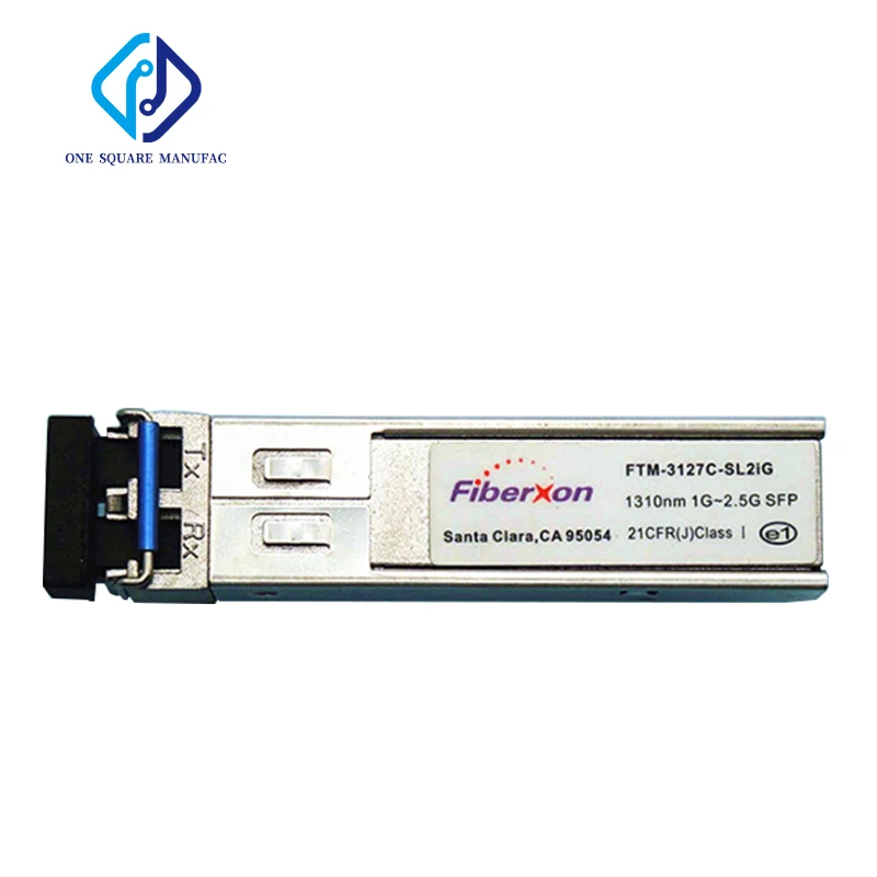 

Оптоволоконный трансивер Fiberxon FTM-3127C-SL2iG 1310nm-1g-2. 5G SFP