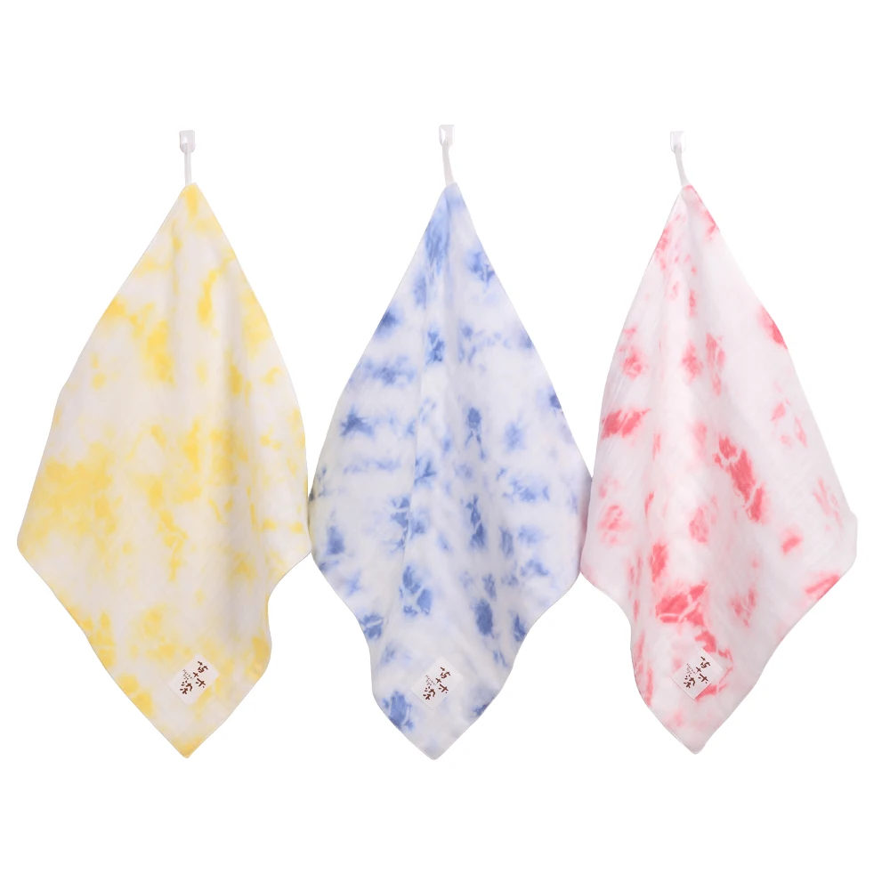 

3pcs Newborn Toddler Towel Cotton Gauze Handkerchief Wipes Fedding Wash Cloth Face Towel for Baby 30x30cm
