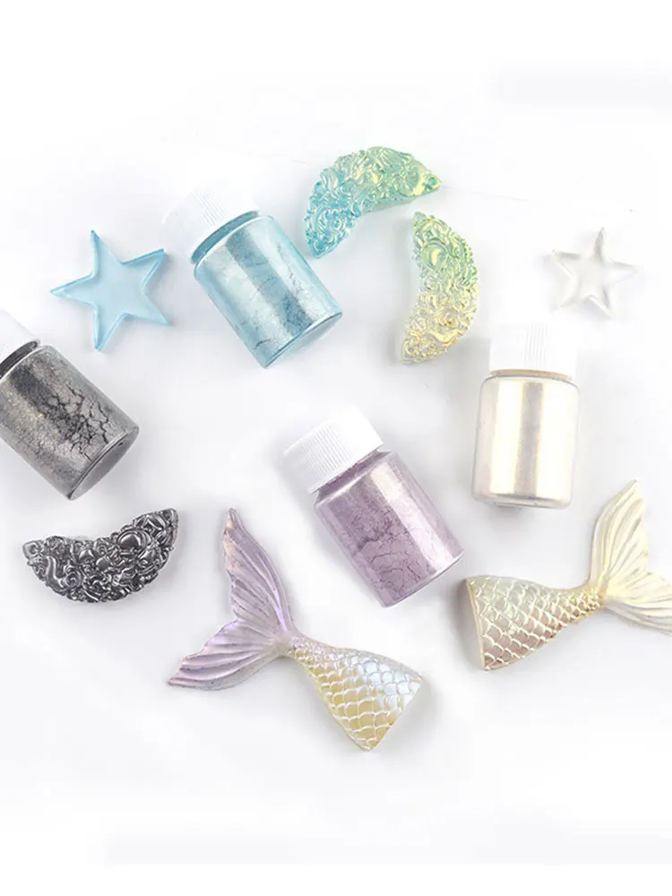 

Mica Powder Colored Powder Pigments Supplies for DIY Art Crafts