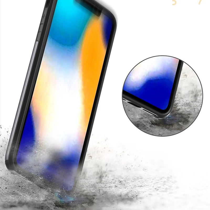 Чехол для телефона iPhone 11 Pro X XS XR Max 8 7 6 6S Plus роскошный двухслойный чехол с