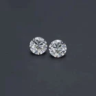 Кольцо обручальное с бриллиантами, 6 мм, цвет IJ, 0,8 карат, 2 шт.