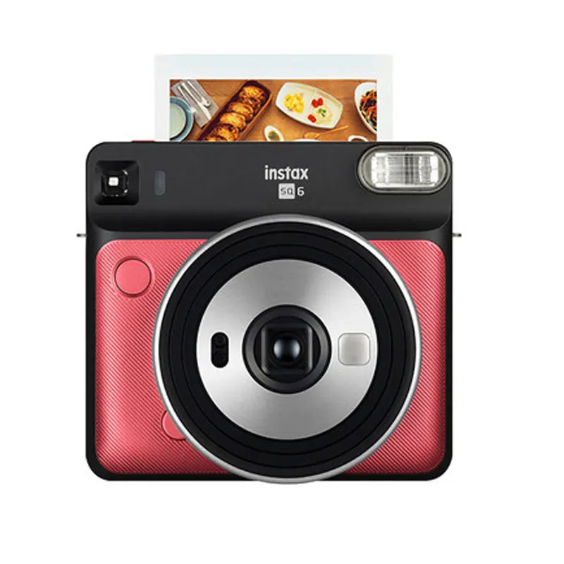 Фотокамера Fujifilm Instax SQUARE SQ6 румяна золотистые серые жемчужные белые рубиновые