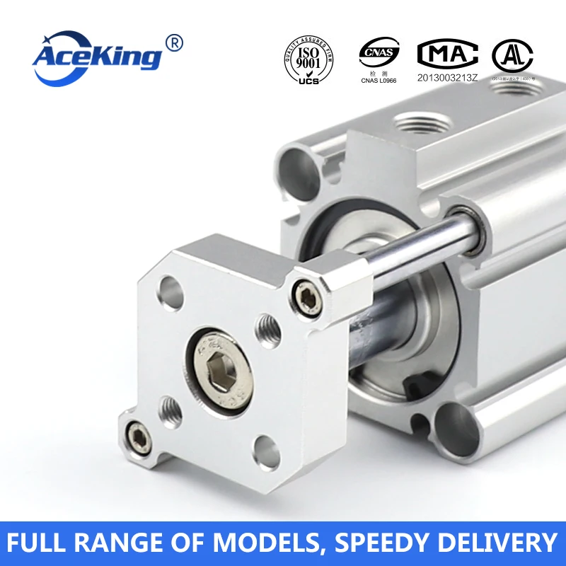 Тонкий трехполюсный цилиндр с направляющей штангой CDQMB20-5/10/15/20/25/30/40/50 магнитное крепление CDQMB20-20 CDQMB20-40 включен.