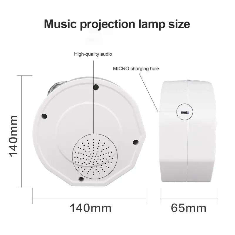 

LED Night Light Projector Starry Sky Star Master Kids Sleep Romantic LED USB Projector Lamp Child Gifts Room Decoration Lights