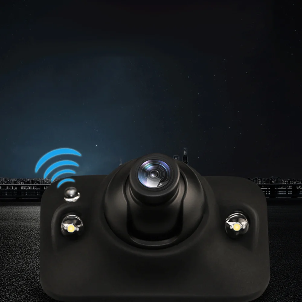 

Car Rear View Safety Camera Waterproof Infrared Sensor LED Light Source Night Vision Right Side Monitor Camera